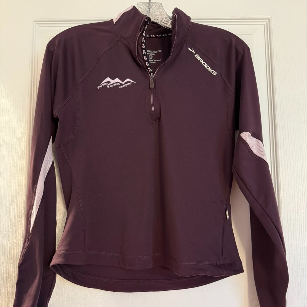 GUC Brooks 1/4 Zip Long-Sleeve Running Top (Colorado)